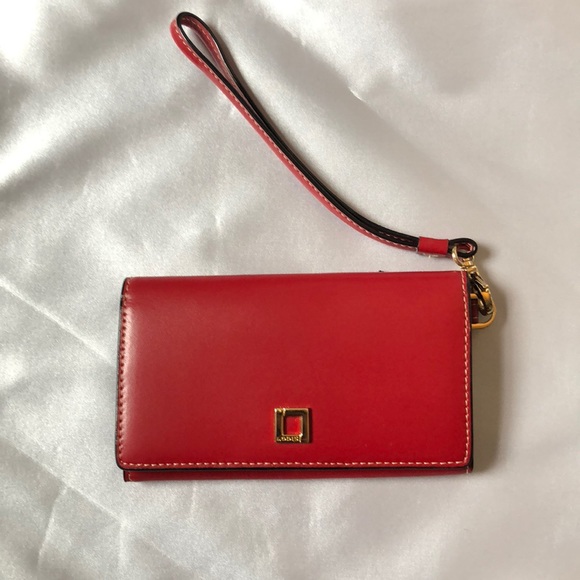 Lodis Handbags - Red Lodis wallet/wristlet